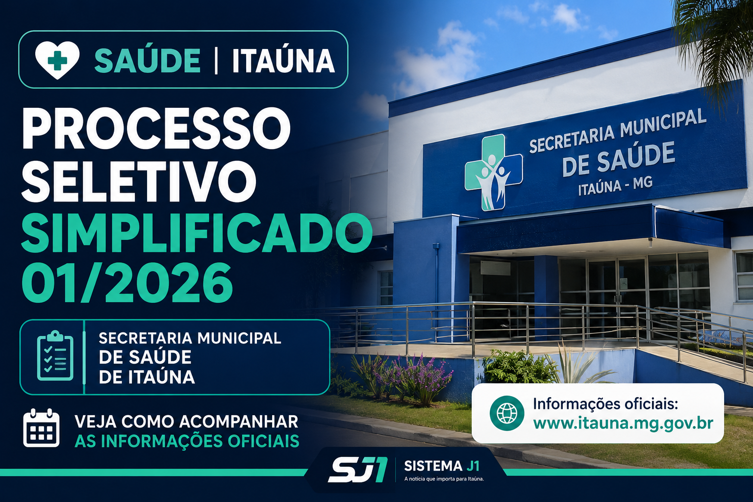 Processo seletivo da Saúde em Itaúna tem novas informações; saiba como acompanhar