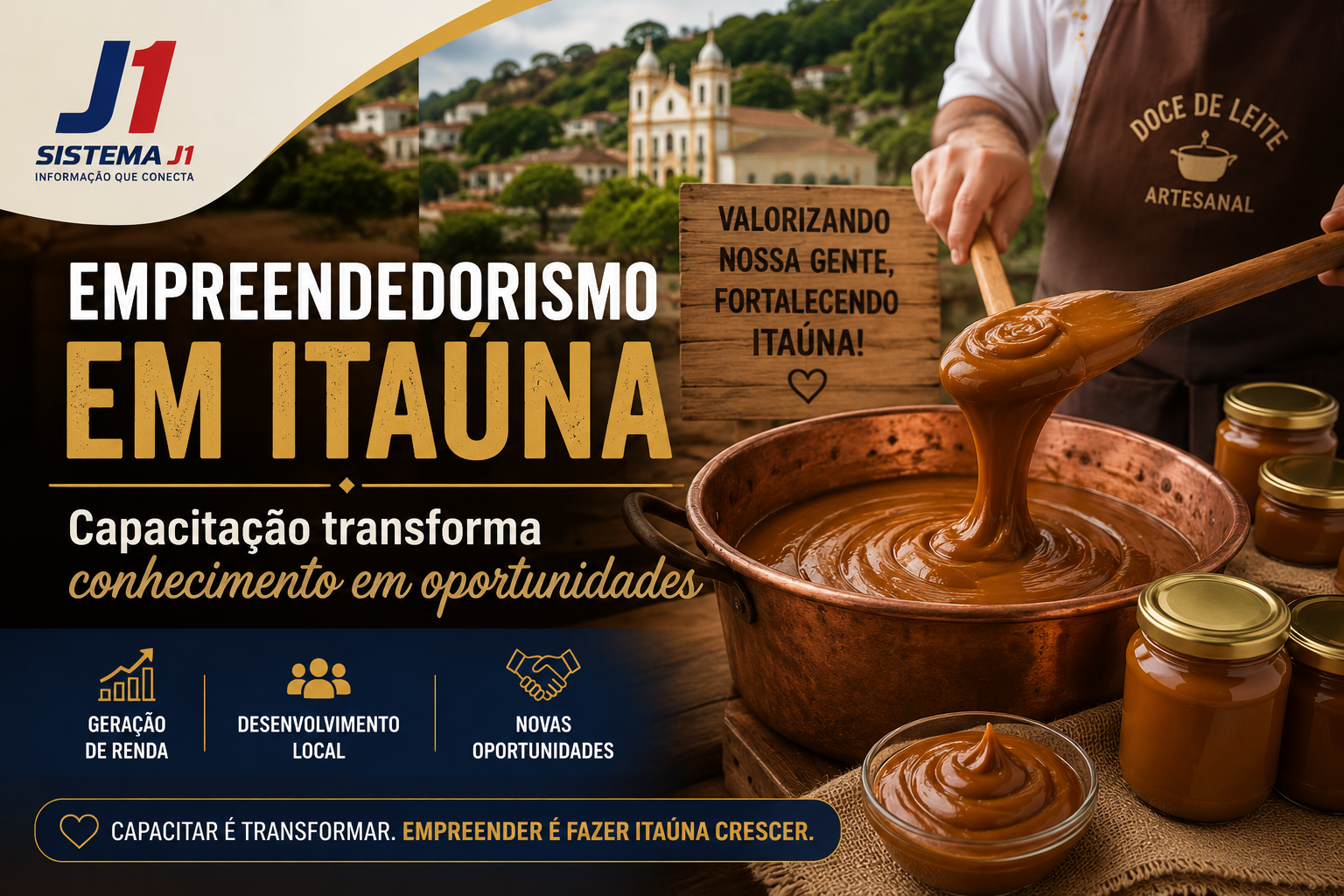Empreendedorismo em Itaúna ganha força com cursos de produção de doce de leite e derivados