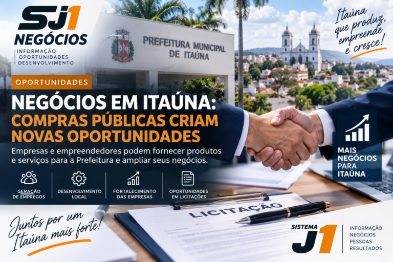 Negócios em Itaúna e oportunidades para empresas