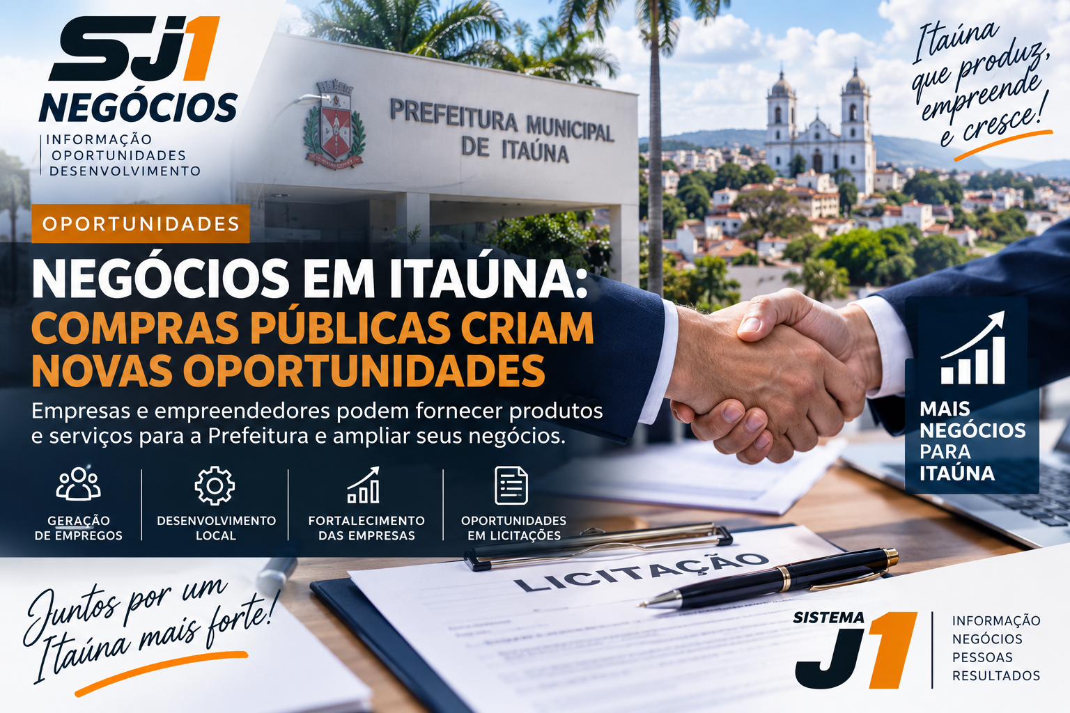 Empresas de Itaúna podem encontrar novas oportunidades nas compras públicas