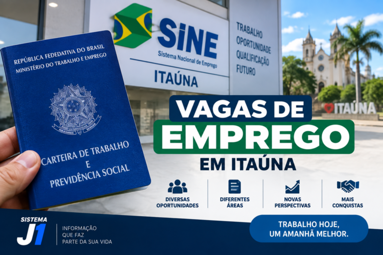 Vagas de emprego em Itaúna disponíveis no SINE