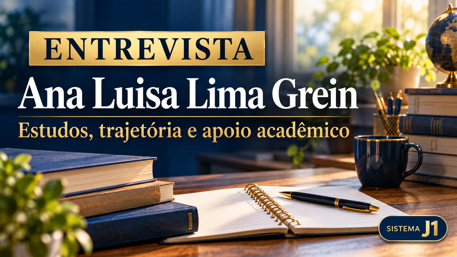 Entrevista: Ana Luisa Lima Grein fala sobre estudos, desafios e apoio acadêmico humanizado
