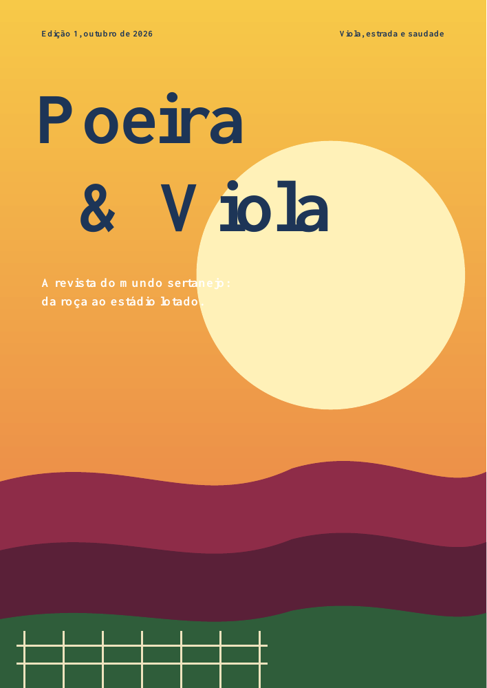 Poeira & Viola: revista sertaneja estreia no Sistema J1